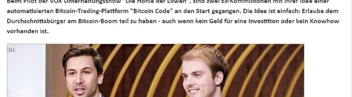 Bitcoin Code Bitcoin Und Crypto Trader Ein Erfolg Oder Ein Fake - 